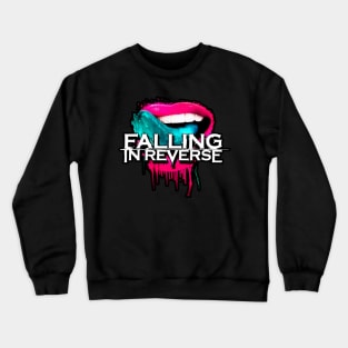 Reverse the Fall A Journey with Falling In Reverse Crewneck Sweatshirt